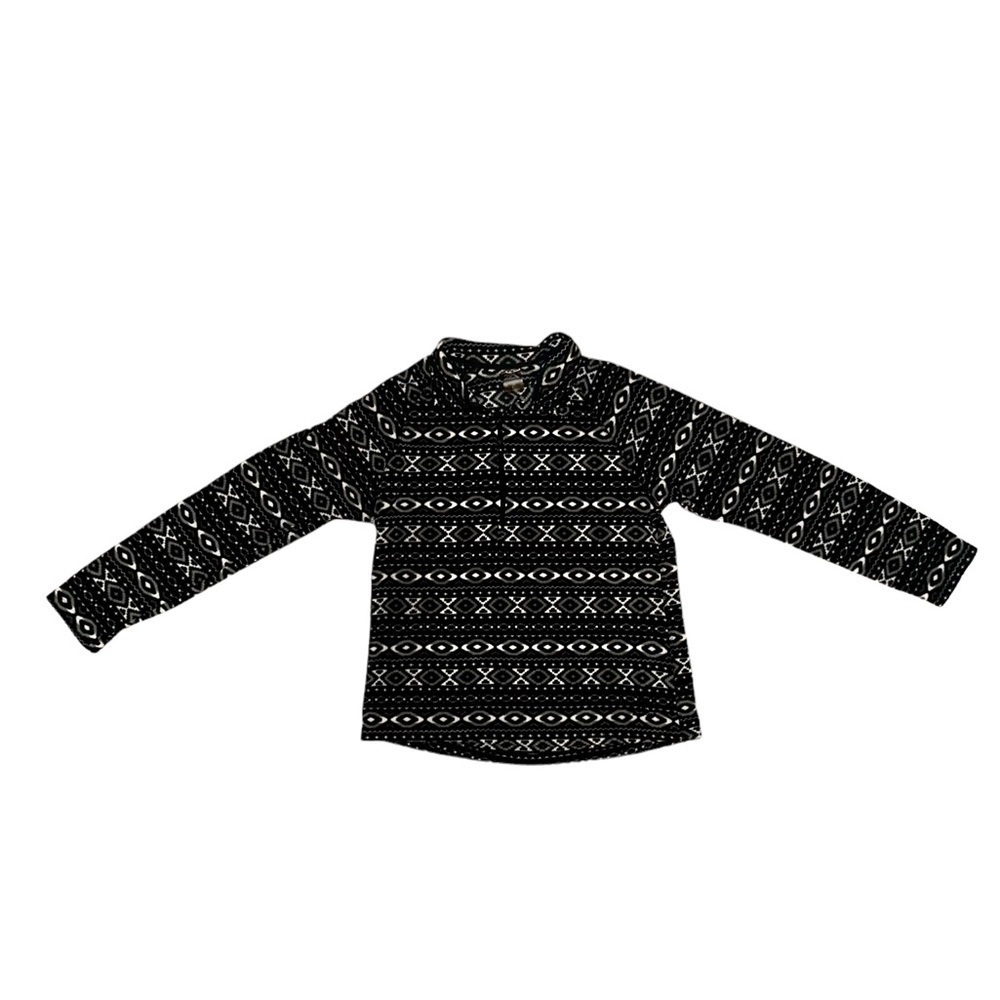ZeroXposur Quarter Zip Pullover Geometric Sweater Size Large - Picture 4 of 10